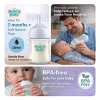 150ml Baby Feeding Bottle Combo (2 Pack) | Safe, Anti-Colic & Leak-Proof