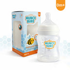 Natural Flow Baby Feeding Bottle - 150ml | Ideal for 0 months+