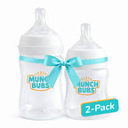 150ml + 210ml Baby Bottle Combo (2 Pack) | BPA Free, Anti-Colic & Leak-Proof