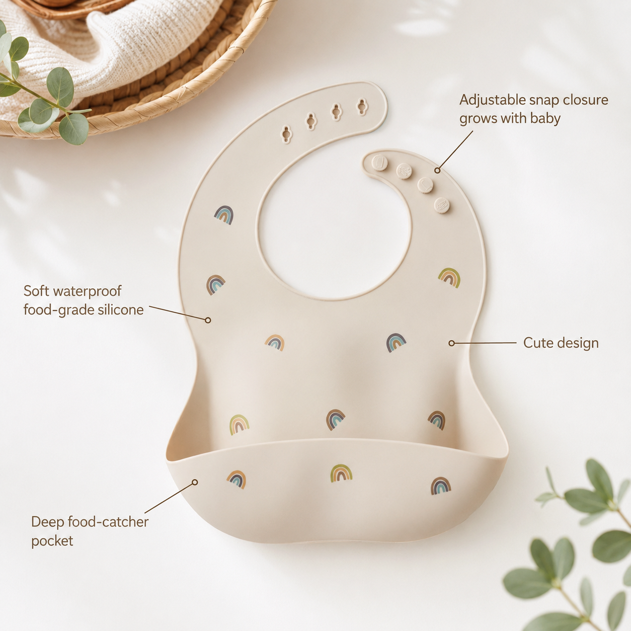Silicone Baby Bib