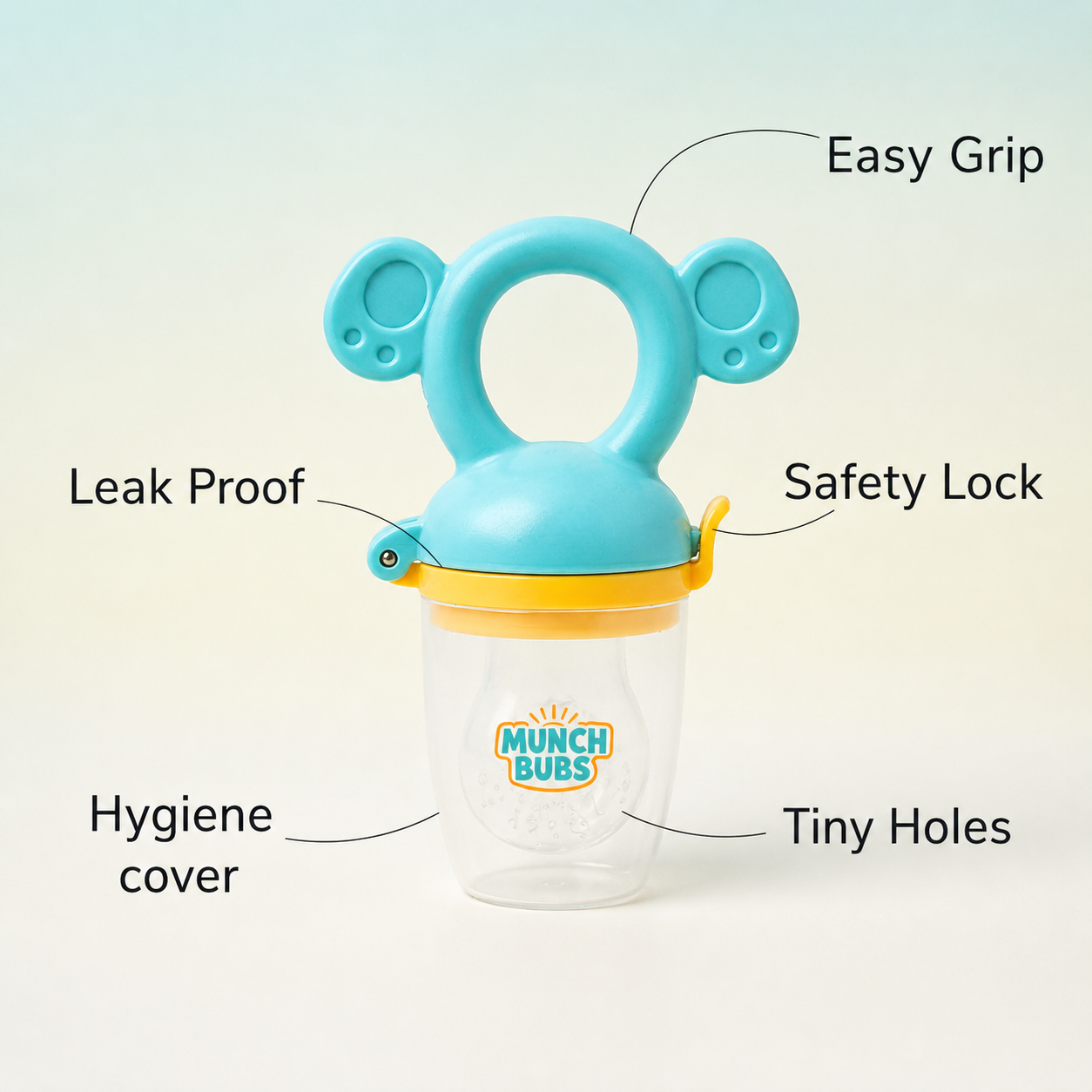 Baby Fruit Nibbler Feeder | Safe, Mess-Free Self-Feeding