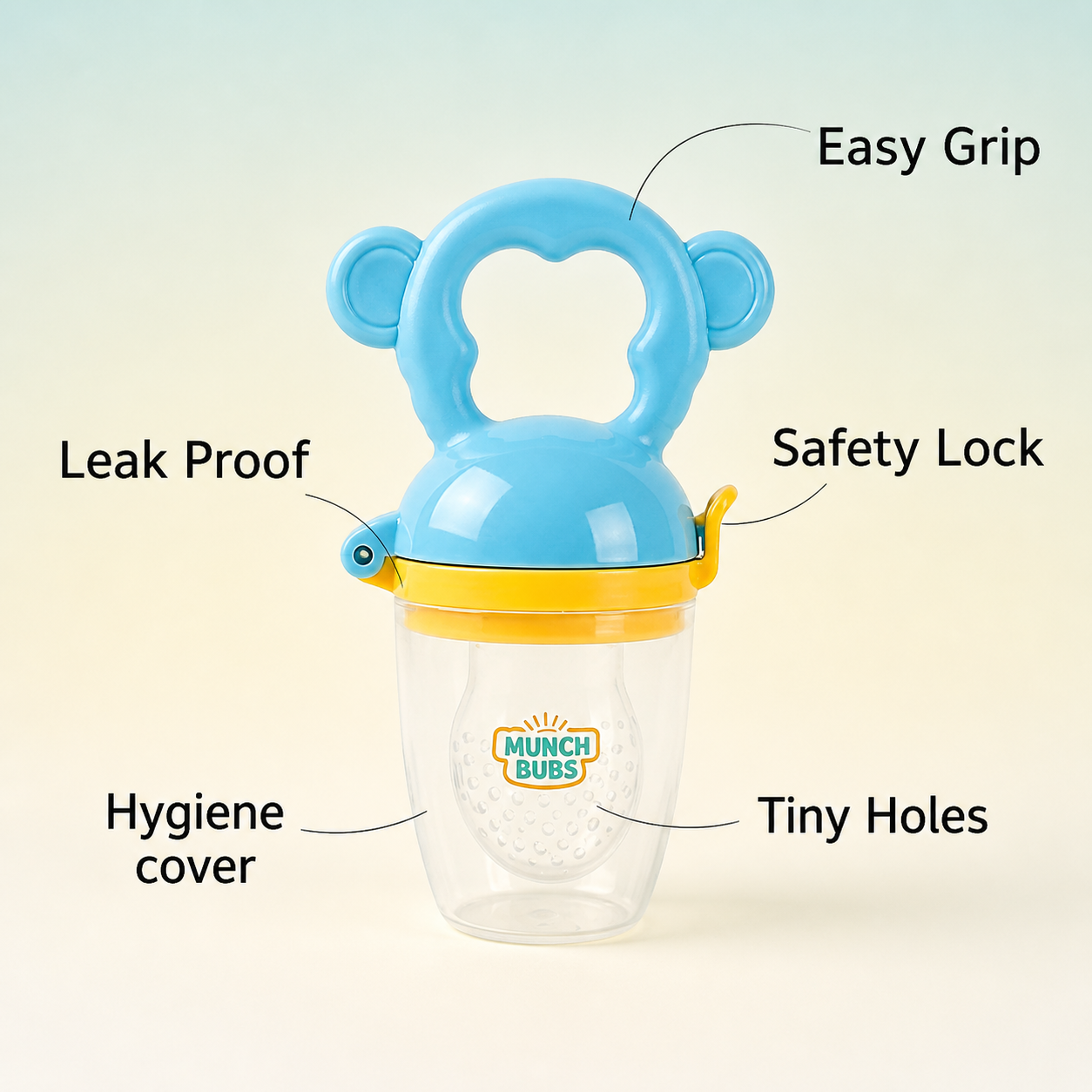 Baby Fruit Nibbler Feeder | Safe, Mess-Free Self-Feeding
