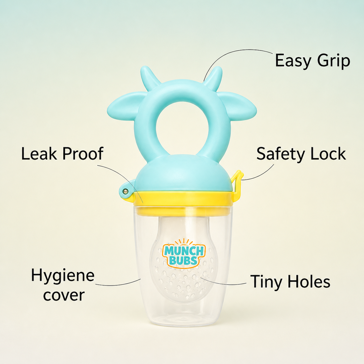 Baby Fruit Nibbler Feeder | Safe, Mess-Free Self-Feeding