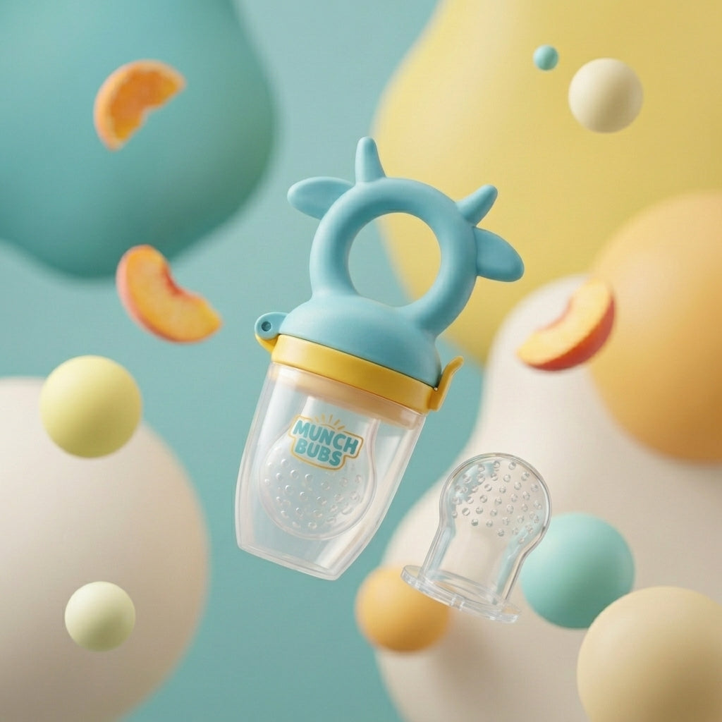 Baby Fruit Nibbler Feeder | Safe, Mess-Free Self-Feeding