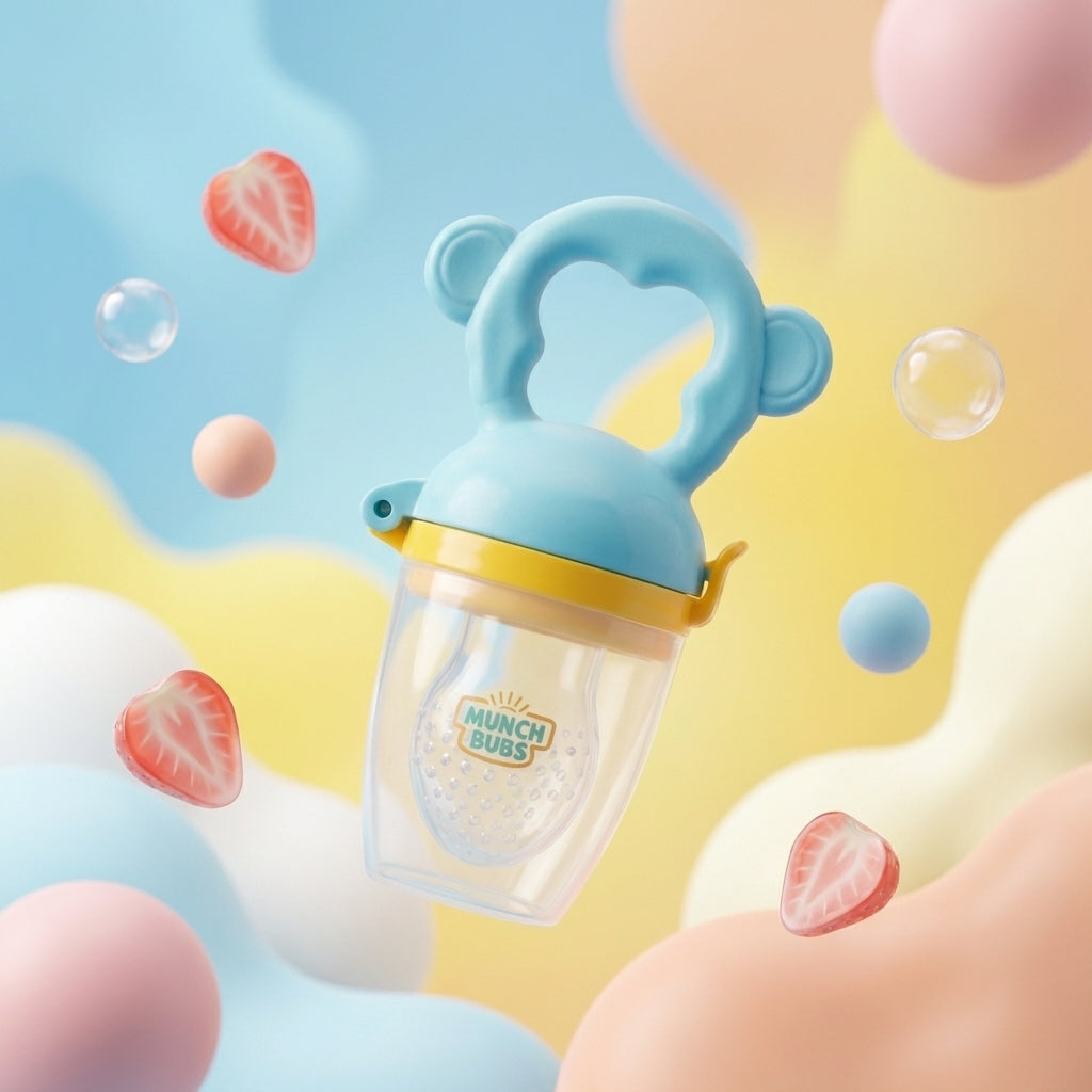 Baby Fruit Nibbler Feeder | Safe, Mess-Free Self-Feeding