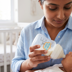 Natural Flow Baby Feeding Bottle - 150ml | Ideal for 0 months+