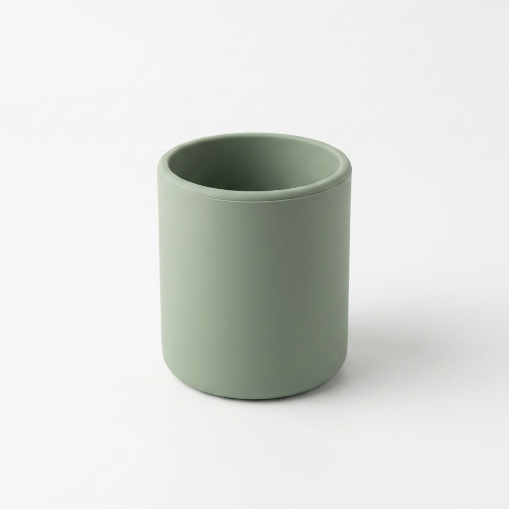 Silicone Baby Training Cup — Soft Open Cup for Independent Sipping & Weaning