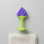 Silicone Baby Teether — Grape Sensory Teething Toy for Soothing Sore Gums